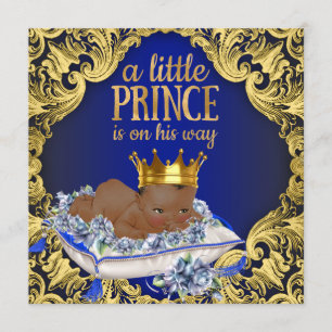 American Royal Prince Baby Dusche Einladung