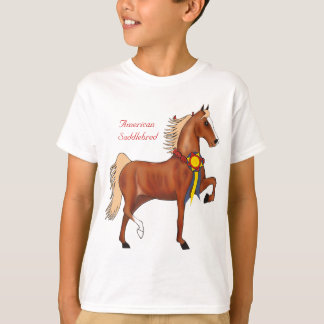 American Saddlebred Champion Kids Ringer T - Shirt