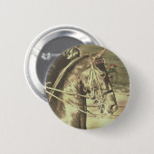American Saddlebred Faux Vintage Button (Vorne & Hinten)