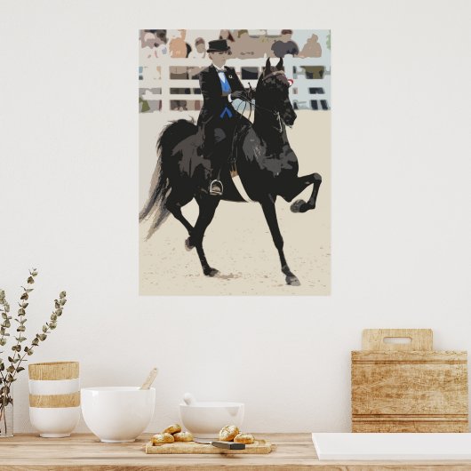 American Saddlebred Horst Poster Print (Küche)