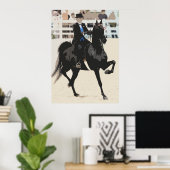 American Saddlebred Horst Poster Print (Heimbüro)
