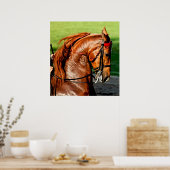 American Saddlebred Horst Poster Print (Küche)