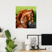 American Saddlebred Horst Poster Print (Heimbüro)