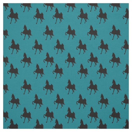American Saddlebred Pferd — kleine Drucke Stoff (Muster)