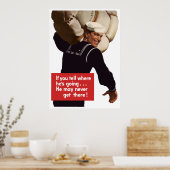 American Sailor War Poster (Küche)