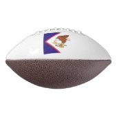 American Samoa Flag Emblem Football (Gedreht 270)
