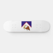 American Samoa Flag Skateboard (Horizontal)
