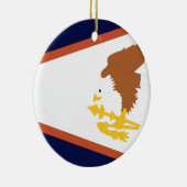AMERICAN SAMOA KERAMIKORNAMENT (Rechts)