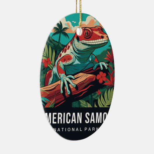 AMERICAN SAMOA NATIONAL PARK ORNAMENT (Rechts)