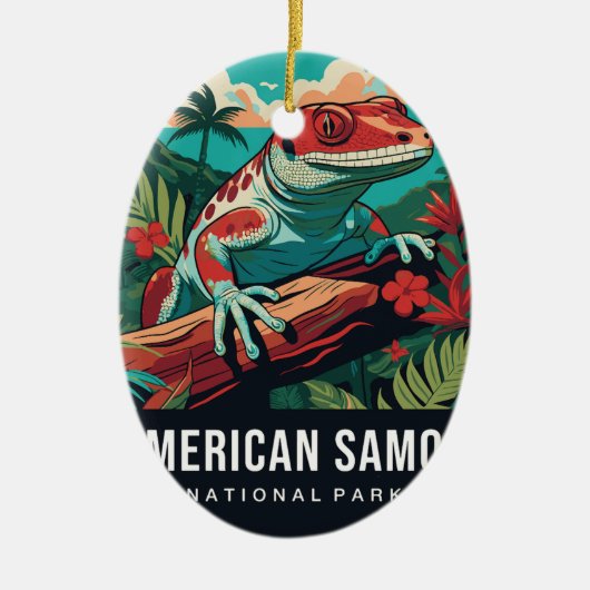 AMERICAN SAMOA NATIONAL PARK ORNAMENT (Vorne)