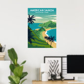 American Samoa National Park Travel Poster (Heimbüro)
