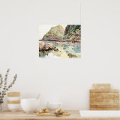 American Samoa National Park Watercolor Poster (Küche)