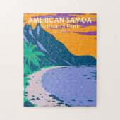 American Samoa Nationalpark Ofu Beach Puzzle (Vertikal)