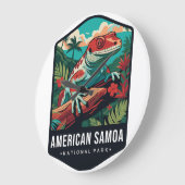 AMERICAN SAMOA NP-UHR GROßE WANDUHR (Winkel)