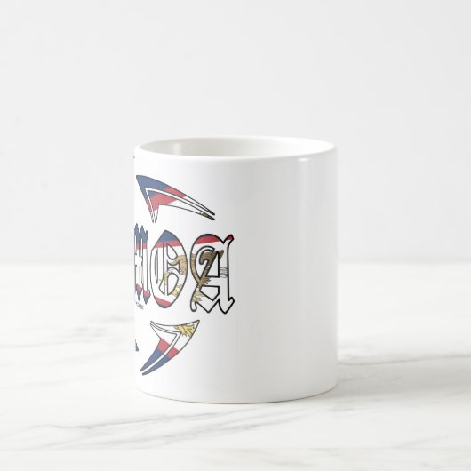 American Samoa Stammes- Kaffeetasse (Mittel)