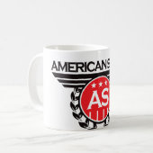 American- SamoaWappen-Entwurf Kaffeetasse (Vorderseite Links)