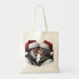 American Santa & Mrs Claus Tote Bag Tragetasche