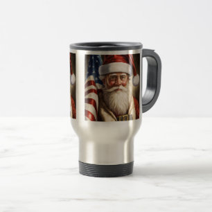 American Santa Travel/Pendlerische Tasse, 15 oz Reisebecher