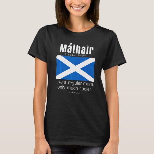 American Scottish Patriot Flag Mothers Day Scotlan T-Shirt (Vorderseite)