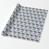 American Scottish Roots Gift Wrap Geschenkpapier (Ungerollt)