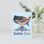 American Scottish Roots Herkunft Postkarten (Stehend Vorderseite)