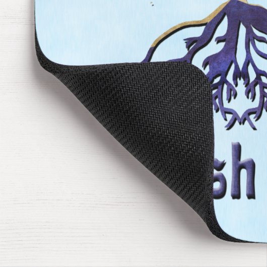 American Scottish Roots Mousemat Mousepad (Ecke)