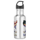 American Scottish Roots Water Bottle Edelstahlflasche (Vorderseite)