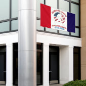 American Semiquincentennial Walking Figure Emblem Banner (Äußeres Gebäude)