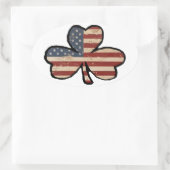American Shamrock Sticker (Tasche)