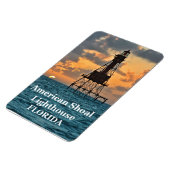 American Shoal Lighthouse, Florida Foto Magnet (Linke Seite)