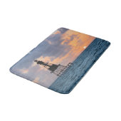 American Shoal Lighthouse, Florida Keys Badematte (Schrägansicht)