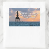 American Shoal Lighthouse, Florida Keys Stickers (Tasche)
