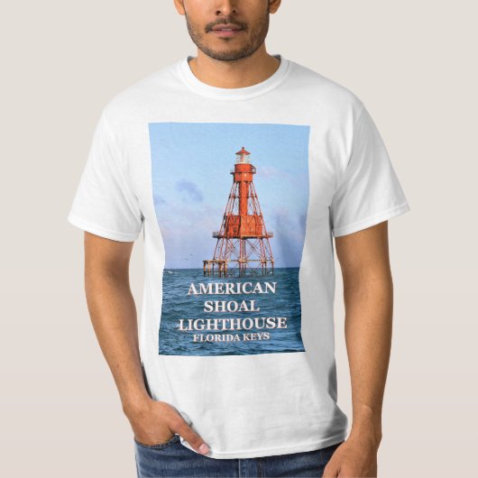American Shoal Lighthouse, Florida T - Shirt (Vorderseite)