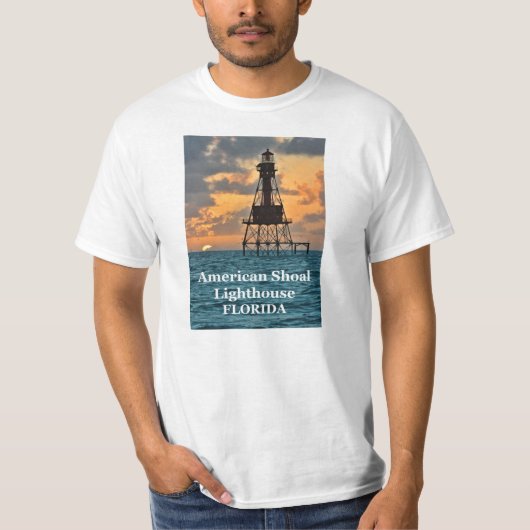 American Shoal Lighthouse, Florida T - Shirt (Vorderseite)