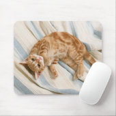 American Shorthair 8 Mousepad (Mit Mouse)
