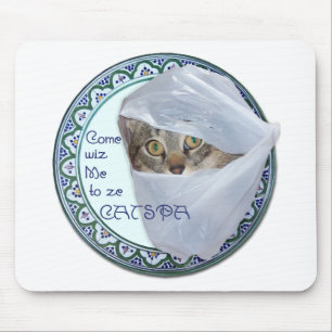 American Shorthair - Katzen-Spa, Ja! Mousepad