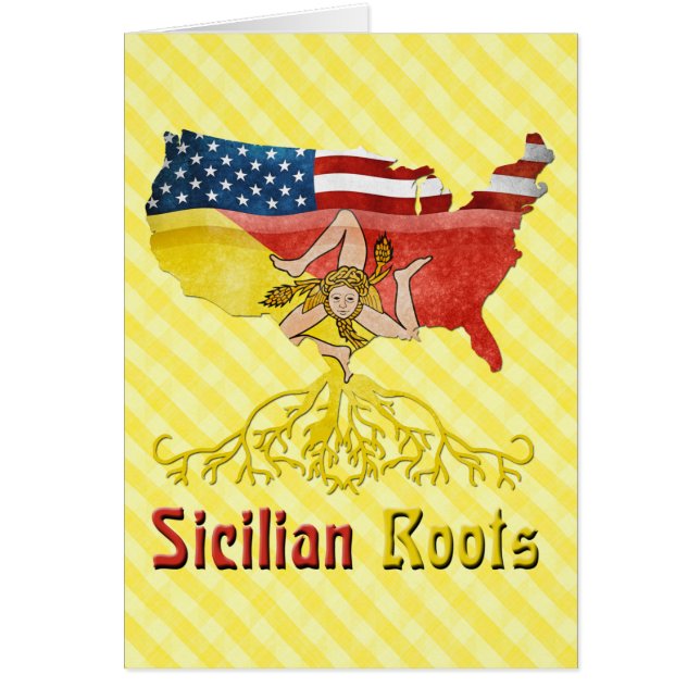 American Sicilian Roots Cards (Vorne)