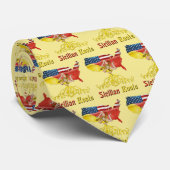 American Sicilian Roots Krawatte (Gerollt)