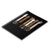 American Sign Language ASL Be Kind Hand Sign Langu Notizblock (Linke Seite)