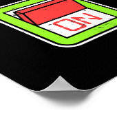 American Sign Language Asl Im Deaf Awareness  Poster (Ecke)