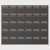 American Sign Language ASL Interpreter Kind Geschenkpapier (Flach)