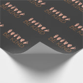 American Sign Language ASL Interpreter Kind Geschenkpapier (Ecke)