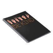 American Sign Language ASL Interpreter Kind Notizblock (Rechte Seite)