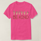 American Sign Language ASL Interpreter Kind T-Shirt (Design vorne)