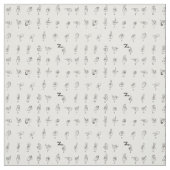 American Sign Language Chart Stoff (Muster)