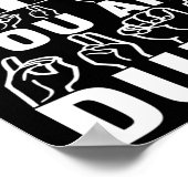 American Sign Language Deaf Awareness 16 Poster (Ecke)