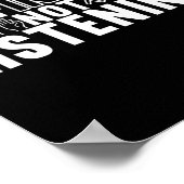 American Sign Language Deaf Awareness 9  Poster (Ecke)