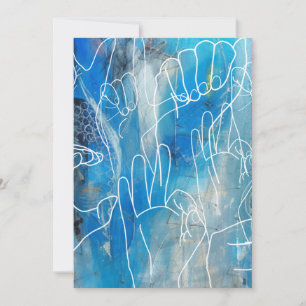 American Sign Language Feiertagskarte