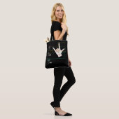American Sign Language Handzeichen ASL I Liebe You Tasche (Am Model)