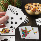 American Sign Language I LIEBE YOU Spielkarten (In Situ)